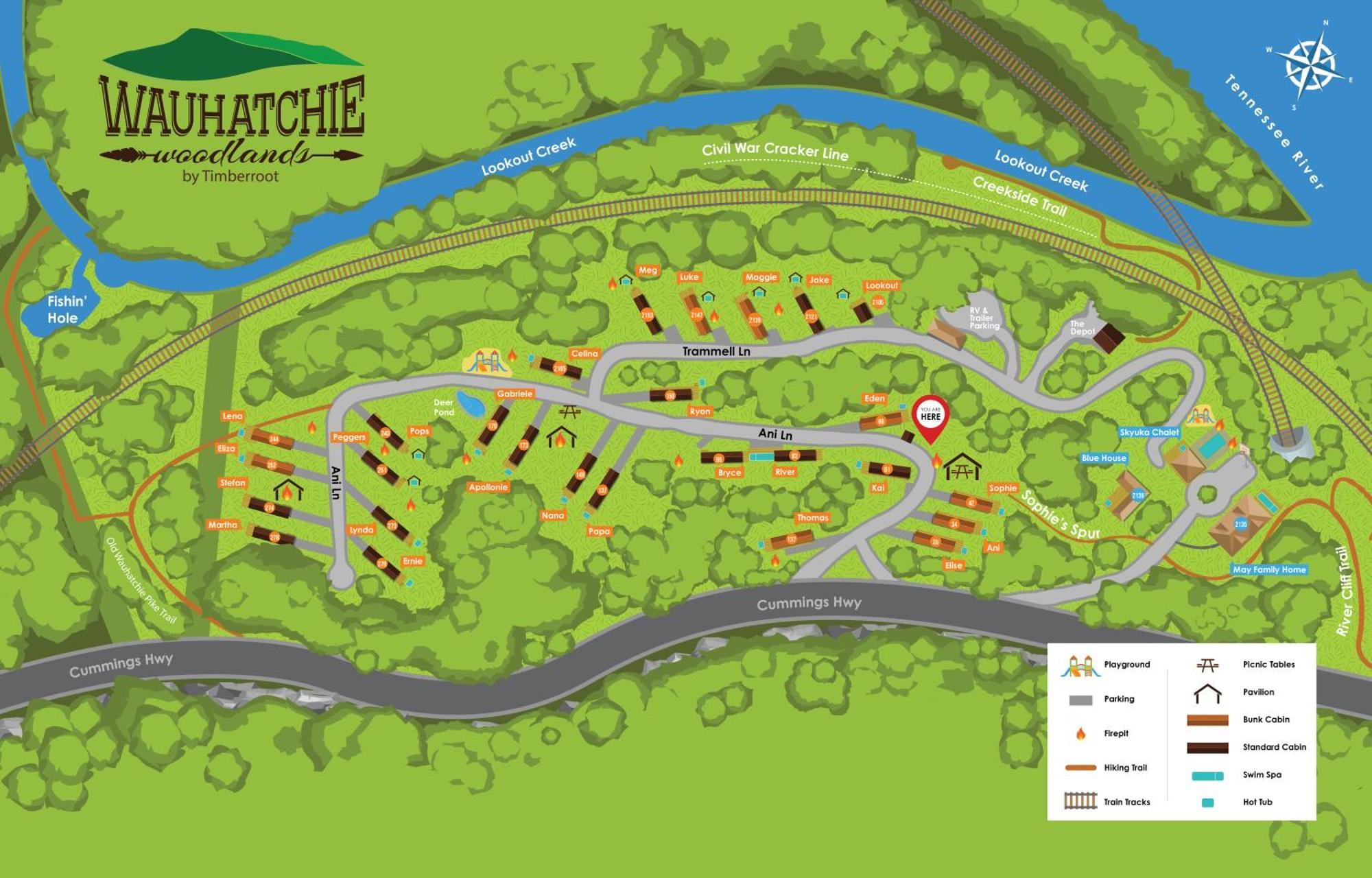 שאטאנוגה River Cabin Hot Tub & Swim Spa Near Downtown מראה חיצוני תמונה